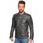 Sp Mens Effect Leather Jacket